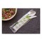 Eco-Products Plantware Compostable Fork/Knife/Napkin/Spoon Cutlery Kit - Pearl White (250/Carton)